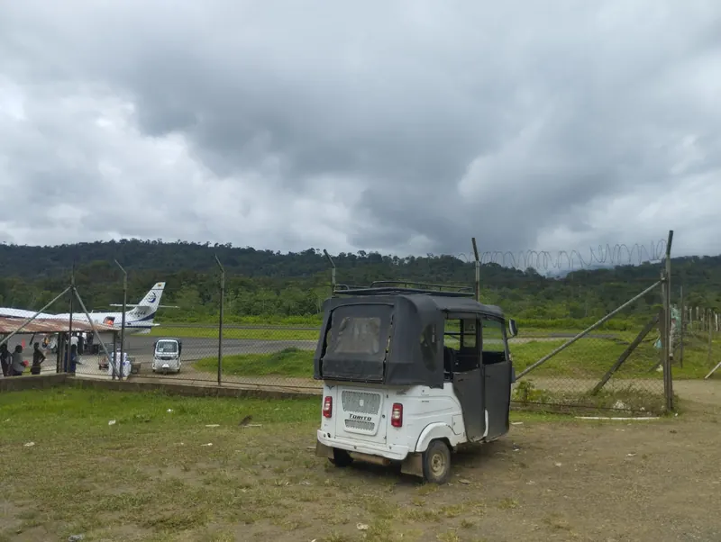 Pista del aeródromo de Bahía Solano, Chocó