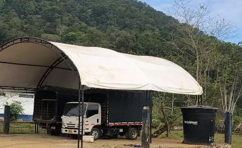 Alimentación, campamento y maquinaria en Bahía Solano y Magüí Payán · registro fotográfico de ejecución