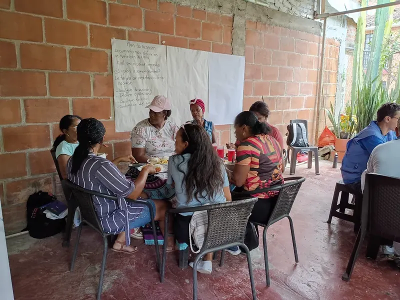 Jornada comunitaria en el Cauca